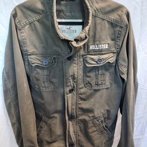 Hollister military jacket